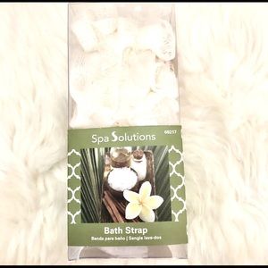 Spa solutions bath loofah strap. Brand new.